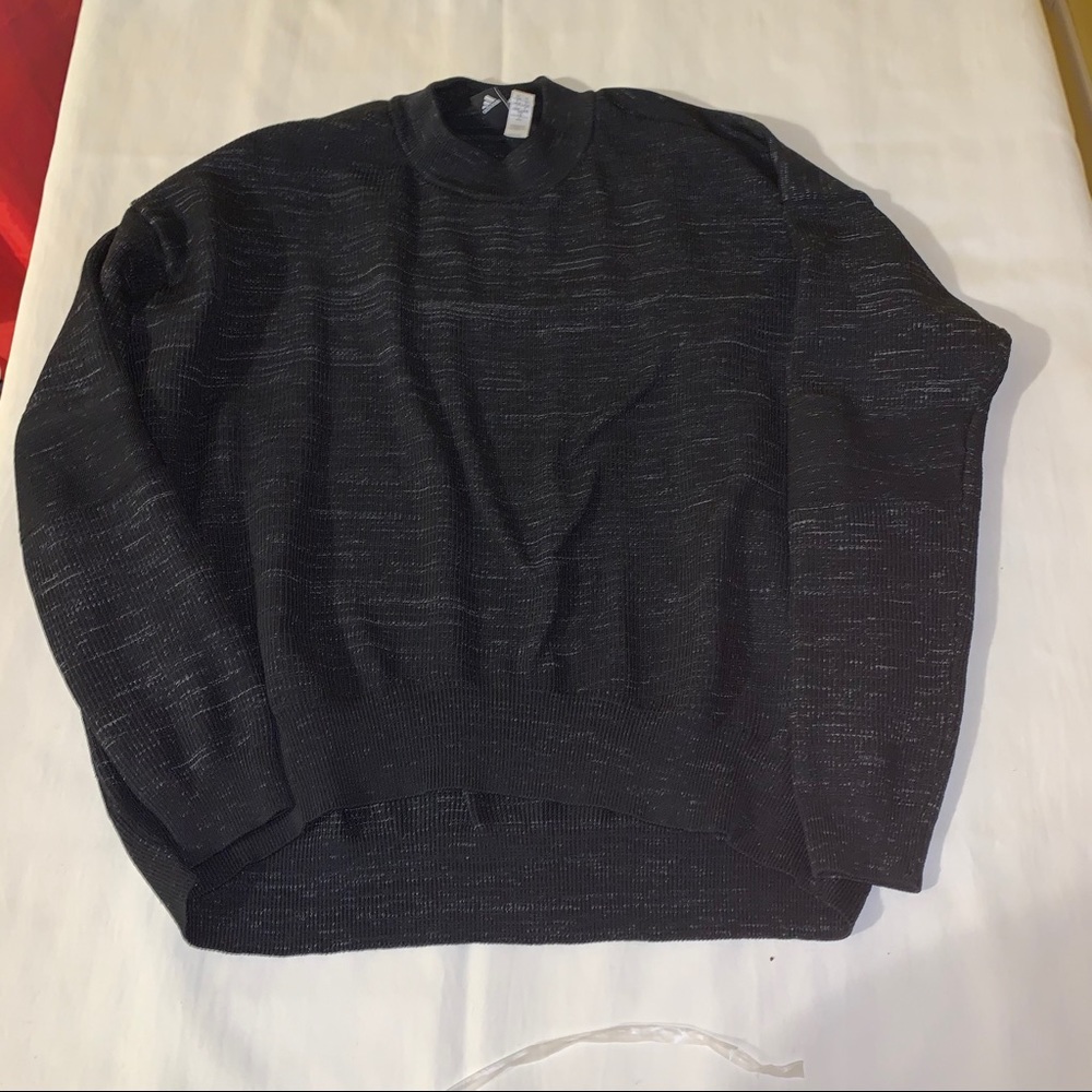 Adidas cropped sweater. Size: large